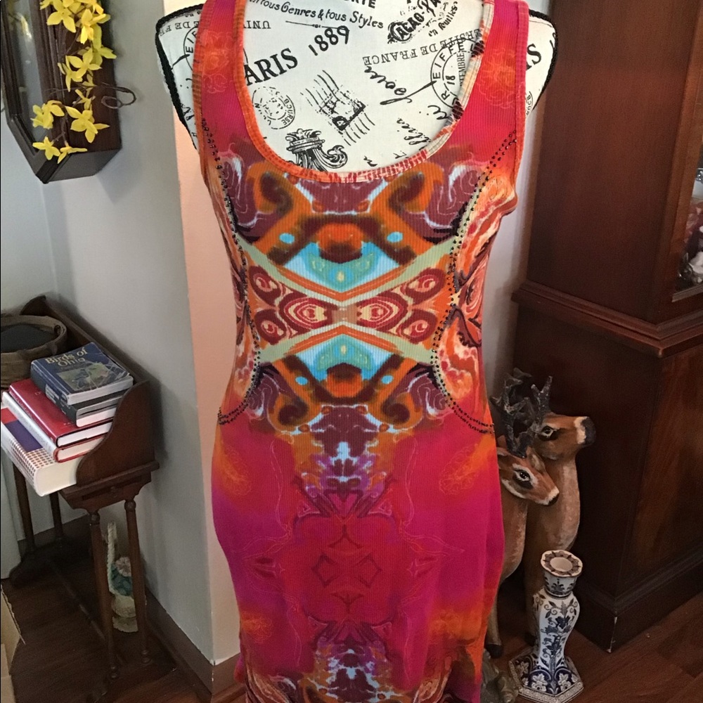 Beautiful tank 🔥beaded dress
